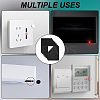 Rectangle PET LED Light Blocking Stickers AJEW-WH0270-042A-6