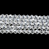 Transparent Electroplate Glass Beads Strands EGLA-A039-T3mm-A13-1