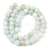 Natural Myanmar Jadeite Beads Strands G-M454-A01-8mm-3