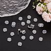 120Pcs Comfort Silicone Earring Pads KY-SP0001-04-4
