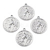 Non-Tarnish 201 Stainless Steel Pendants X-STAS-N098-143P-2