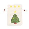 Christmas Theme Cotton Fabric Cloth Bag LS-ABAG-H104-A01-2