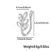 Fashionable S925 Silver Nose Clip with Star IM7825-18-1
