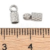 Tarnish Resistant 304 Stainless Steel Cord Ends STAS-Z084-07P-02-3