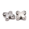 Letter Slider Beads for Watch Band Bracelet Making ALRI-O012-X-NR-2