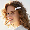 Zinc Alloy & Iron Alligator Hair Clips PHAR-SP0001-04B-6