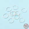 925 Sterling Silver Hoop Earrings STER-P047-13C-S-4