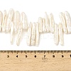 Natural Baroque Keshi Pearl Beads Strands PEAR-B004-02A-01A-5
