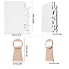 Sublimation MDF Blanks Photo Frame DJEW-CN0001-04-2