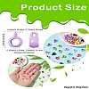 60Pcs 10 Colors Alloy Tube Bails FIND-CJ0003-37-8