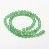 Natural Green Aventurine Bead Strands X-G-P281-01-8mm-2
