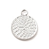 Non-Tarnish 304 Stainless Steel Charms STAS-F282-04P-2
