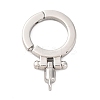 304 Stainless Steel Twister Clasps STAS-S187-01P-1