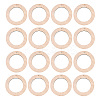 Undyed Wood Pendants WOOD-TA0001-46B-3