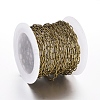 Brass Paperclip Chains X-CHC-S008-001C-AB-4