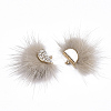 Faux Mink Fur Tassel Pendant Decorations FIND-T040-13-2
