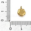 Ion Plating(IP) 304 Stainless Steel Charms STAS-P379-03D-G-3