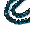Glass Beads Strands EGLA-A034-T10mm-D27-3