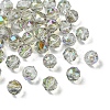 20Pcs Transparent Electroplate Glass Beads EGLA-YW0001-72D-1