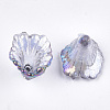 Transparent Acrylic Bead Caps TACR-T007-01-3