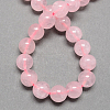 Natural Rose Quartz Bead Strands G-R173-14mm-04-2