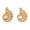 304 Stainless Steel Pendants STAS-P396-02G-02-1
