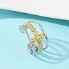 304 Stainless Steel Cuff Rings RJEW-S630-01GP-B-2