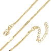 Brass Twisted Chain Necklaces for Women KK-CBA2293-06G-4