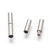 Tarnish Resistant 304 Stainless Steel Bayonet Clasps STAS-P226-01D-1