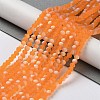 Transparent Glass Beads Strands EGLA-A034-T4mm-MB05-2