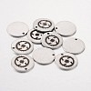 Non-Tarnish 201 Stainless Steel Steampunk Pendants LS-STAS-O078-E01-1