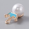 Resin Imitation Pearl Pendants FIND-TAC0002-041B-3
