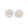 Natural Freshwater Shell Beads SHEL-S278-063-2