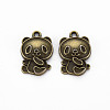 Tibetan Style Alloy Pendant Enamel Settings LS-TIBEP-N010-022AB-RS-1