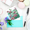 PVC Sakura Stamp DIY-WH0486-004-3