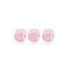 20Pcs Pink Cube Letter Silicone Beads 12x12x12mm Square Dice Alphabet Beads with 2mm Hole Spacer Loose Letter Beads for Bracelet Necklace Jewelry Making JX435U-1