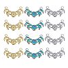 12Pcs 3 Colors Ion Plating(IP) 304 Stainless Steel Pendants STAS-SZ0002-91-1