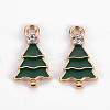 Eco-Friendly Alloy Enamel Pendants LS-X-ENAM-T011-70-NR-2