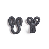 Cloth Clover Brass Buckles DIY-WH0162-94B-01-1