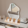 3-Slot Wood Earring Display Cards Stands ODIS-WH0070-01-6