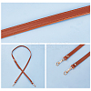 2 Pcs 2 Colors PU Leather Bag Handles FIND-CA0002-01-4