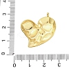 304 Stainless Steel Pendants STAS-V003-01G-05-3