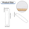 20Pcs Alloy Open Back Bezel Big Pendants FIND-CA0008-87S-2
