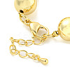 Rack Plating Round Brass Beaded Bracelets for Women BJEW-P322-13G-3