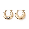 316 Stainless Steel Hoop Earrings LS-EJEW-I282-01B-01G-2