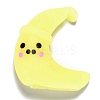 Christmas Theme Moon Shape Stress Toy AJEW-P085-12-1