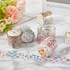 6 Rolls 6 Colors Tape Lights Theme Plastic Adhesive Tapes DIY-CP0011-86-3