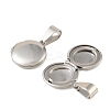316 Stainless Steel Locket Pendants STAS-K321-11A-P-2