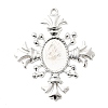 Alloy Cabochon Settings PW-WGAB9EB-12-1