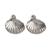 Ocean 304 Stainless Steel Pendants STAS-P406-16F-P-1